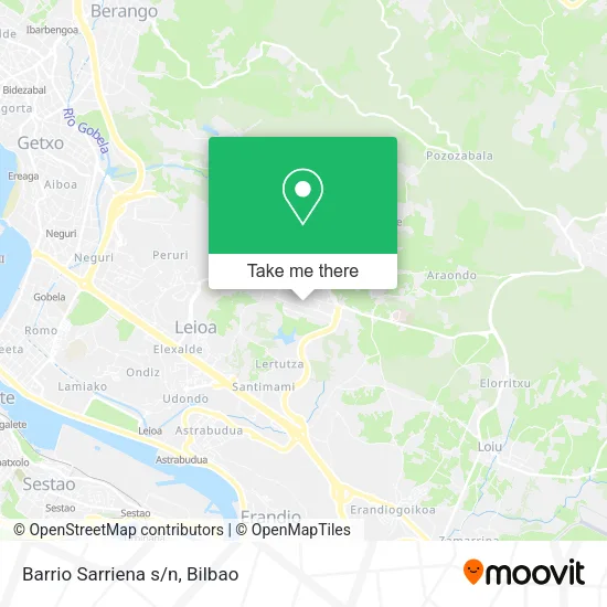 Barrio Sarriena s/n map