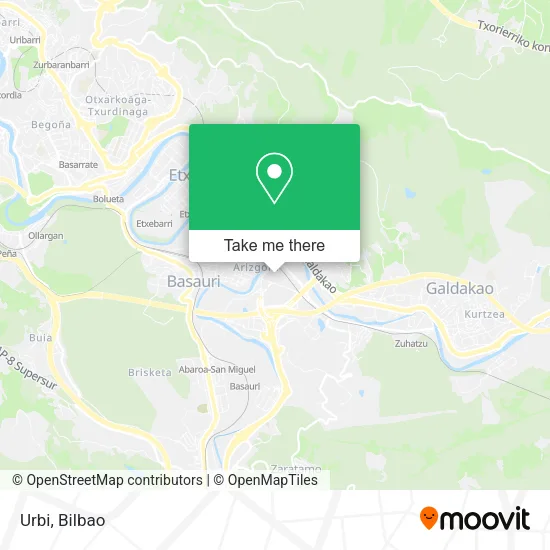 mapa Urbi