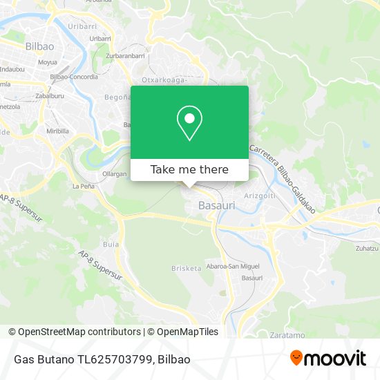 Gas Butano TL625703799 map