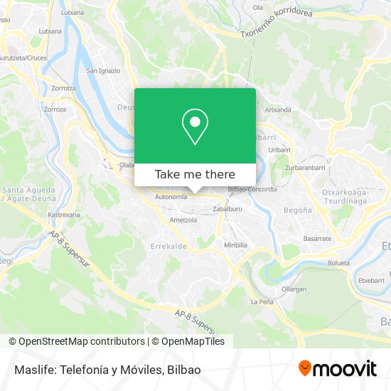 mapa Maslife: Telefonía y Móviles