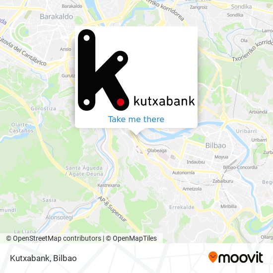 mapa Kutxabank