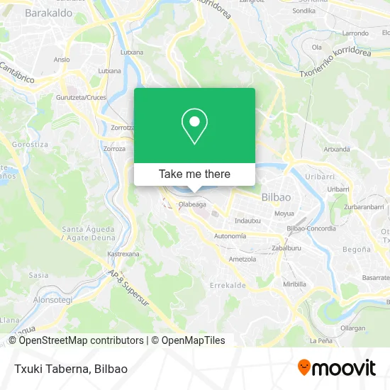 Txuki Taberna map