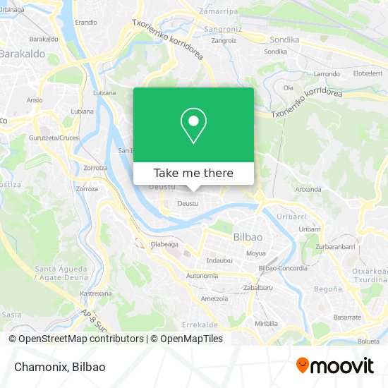 Chamonix map