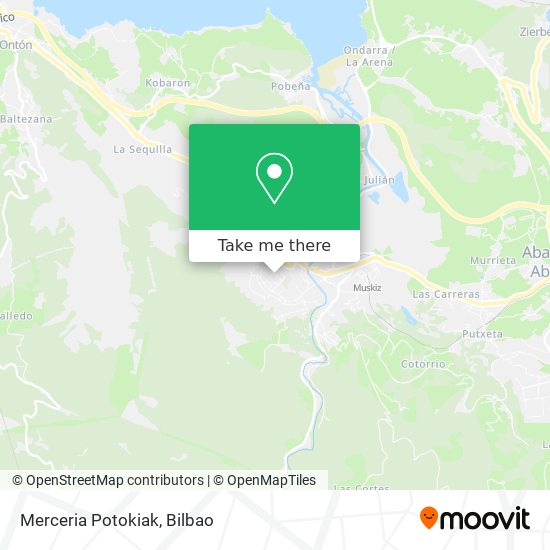 Merceria Potokiak map