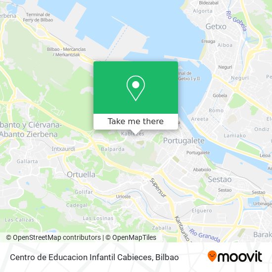 Centro de Educacion Infantil Cabieces map