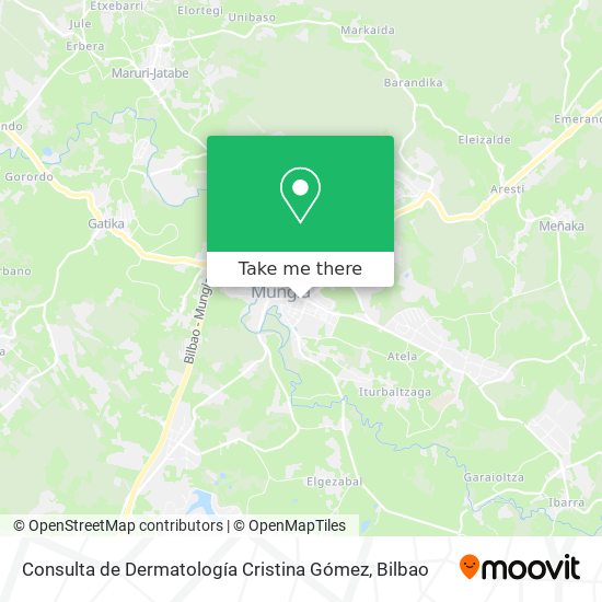 Consulta de Dermatología Cristina Gómez map