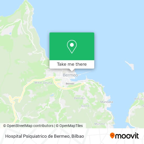 Hospital Psiquiatrico de Bermeo map