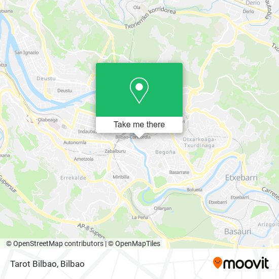 mapa Tarot Bilbao