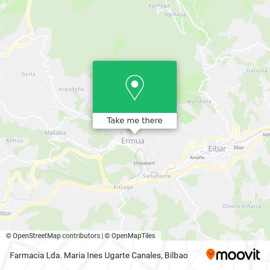 Farmacia Lda. Maria Ines Ugarte Canales map
