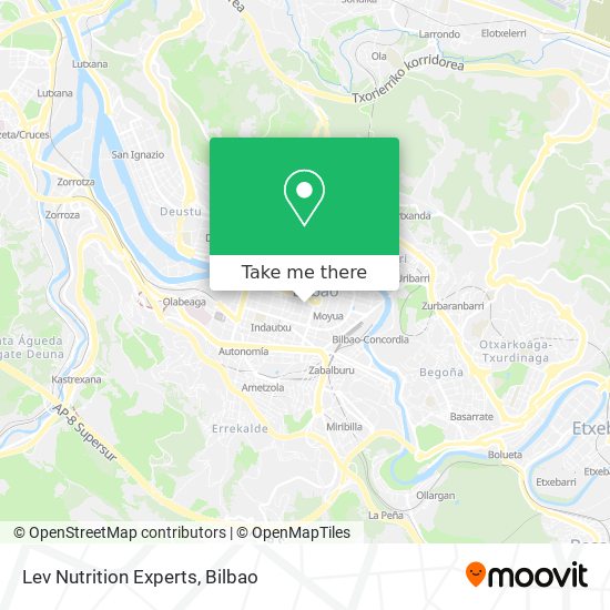 Lev Nutrition Experts map