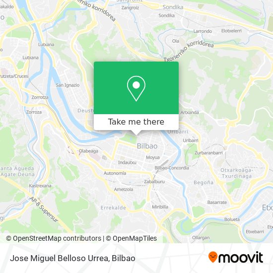 mapa Jose Miguel Belloso Urrea