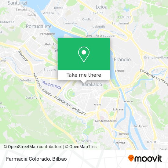 mapa Farmacia Colorado