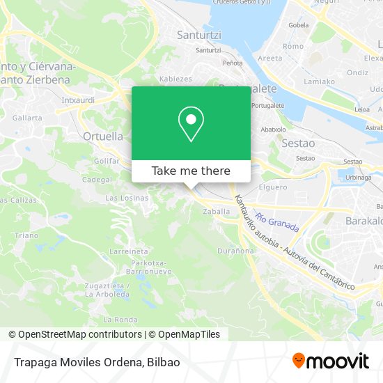 Trapaga Moviles Ordena map