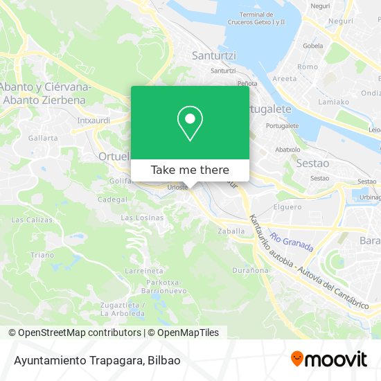 Ayuntamiento Trapagara map