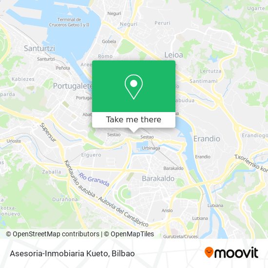 Asesoria-Inmobiaria Kueto map