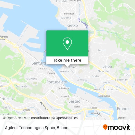 mapa Agilent Technologies Spain