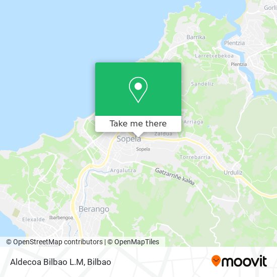 Aldecoa Bilbao L.M map