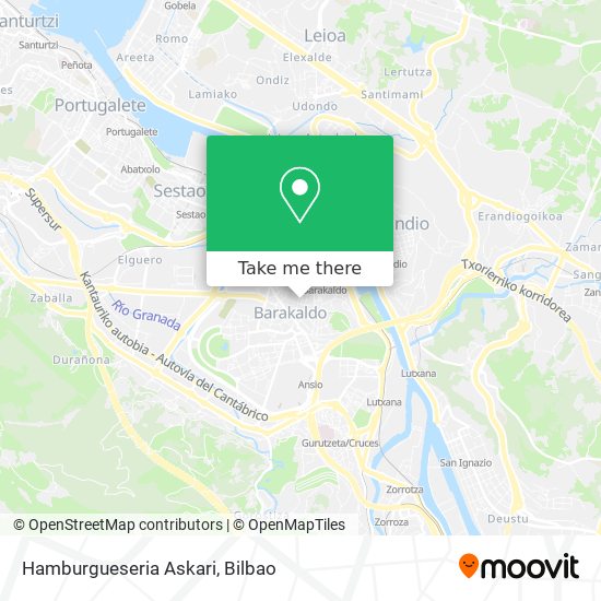 Hamburgueseria Askari map