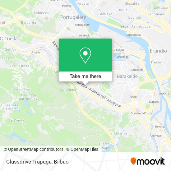 Glassdrive Trapaga map
