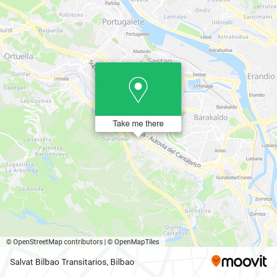 Salvat Bilbao Transitarios map
