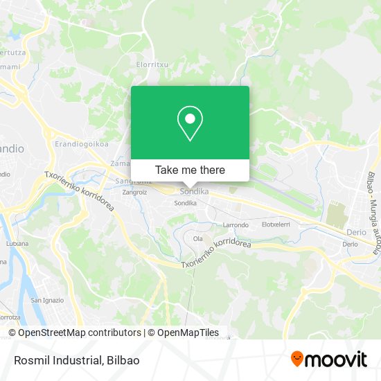 mapa Rosmil Industrial