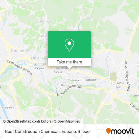 mapa Basf Construction Chemicals España