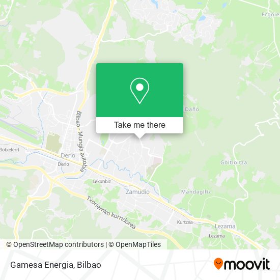 Gamesa Energia map