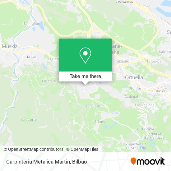 mapa Carpinteria Metalica Martin