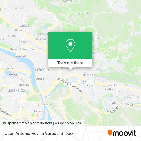 Juan Antonio Revilla Vereda map
