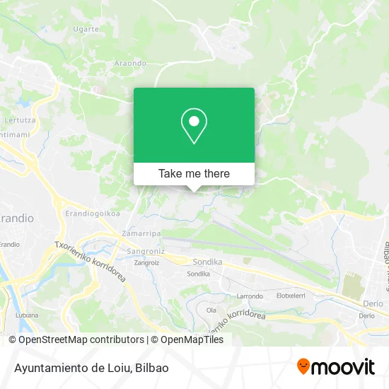Ayuntamiento de Loiu map