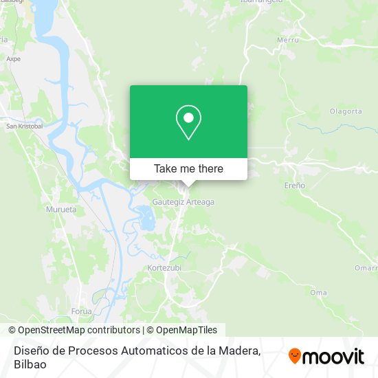 Diseño de Procesos Automaticos de la Madera map