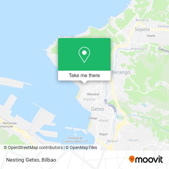 mapa Nesting Getxo