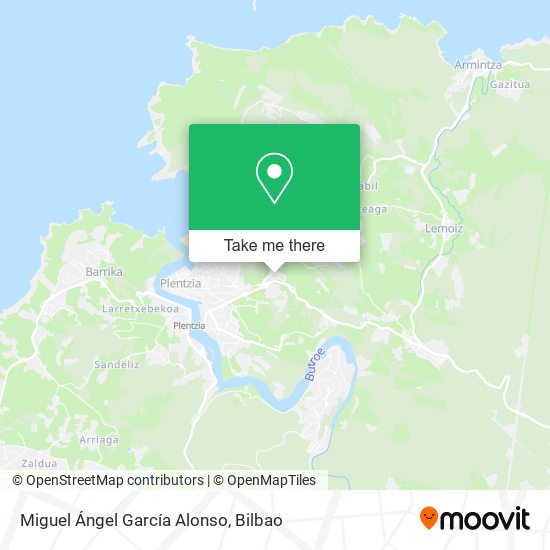 Miguel Ángel García Alonso map