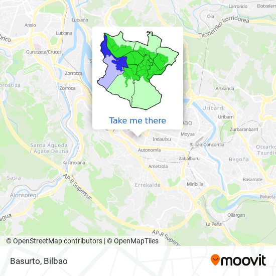 Basurto map