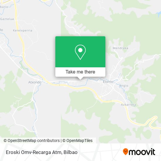 Eroski Omv-Recarga Atm map