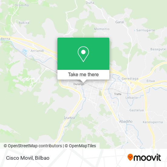 Cisco Movil map