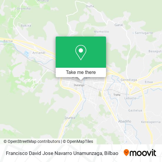 Francisco David Jose Navarro Unamunzaga map