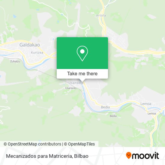 Mecanizados para Matriceria map