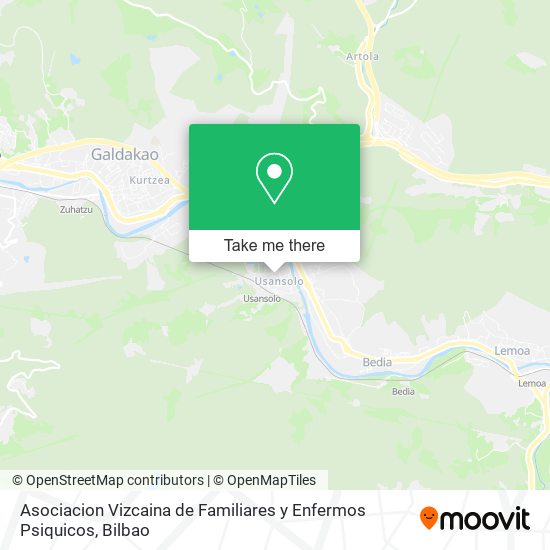 Asociacion Vizcaina de Familiares y Enfermos Psiquicos map