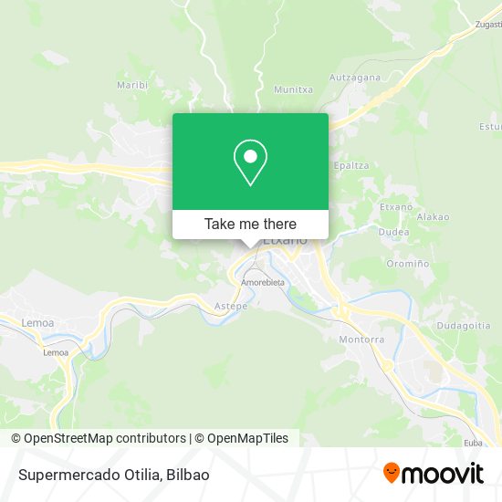 mapa Supermercado Otilia