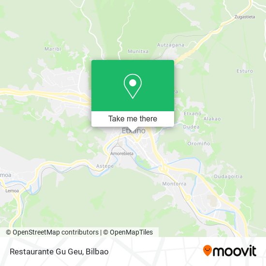 Restaurante Gu Geu map