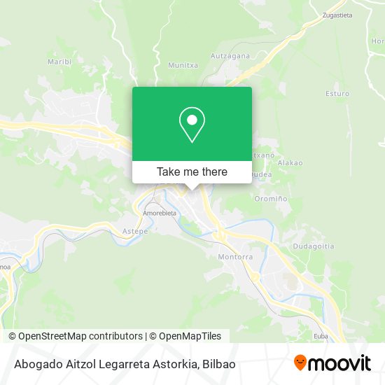 Abogado Aitzol Legarreta Astorkia map