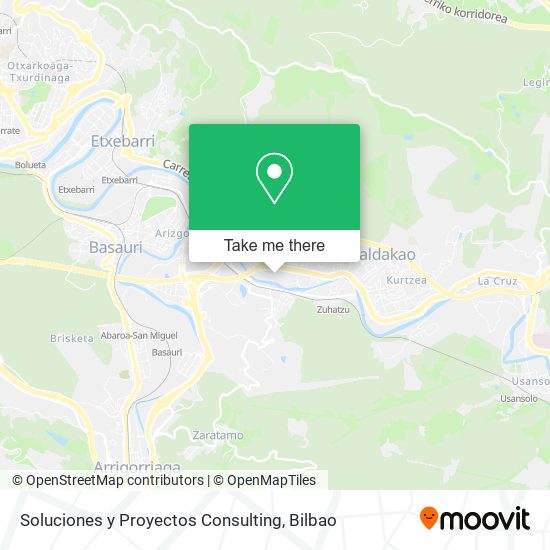 Soluciones y Proyectos Consulting map