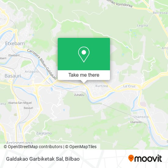 Galdakao Garbiketak Sal map