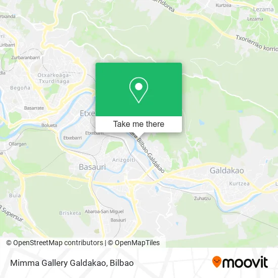Mimma Gallery Galdakao map