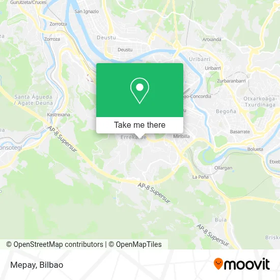 Mepay map