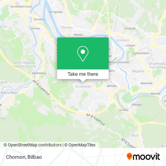 Chomon map