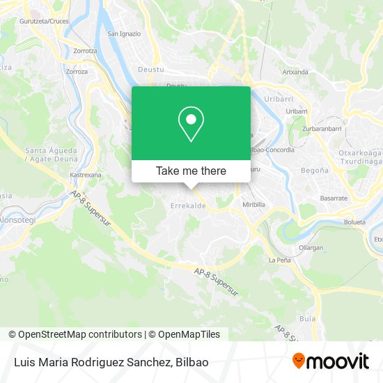 Luis Maria Rodriguez Sanchez map