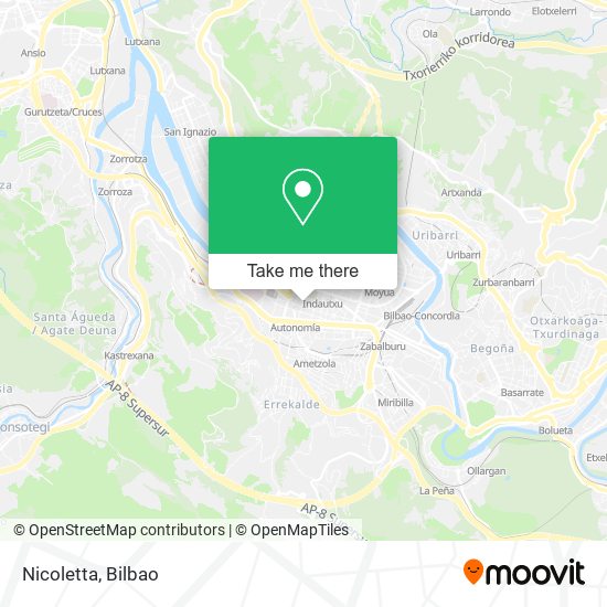Nicoletta map