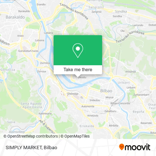 SIMPLY MARKET map